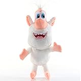 HDBCJGC 16/27/33 cm Russland Cartoon Kleines Weißes Schwein Plüsch Weißer AFFE Weiche Baumwolle Puppe Action-Figuren Spielzeug Cooper Booba Buba Plü
