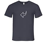 Left Arrow HTML UI Mockup Wireframe Dark T-Shirt Tech T-Shirt Charcoal Grey Gr. L, beig