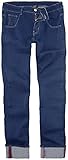 Banned Alternative Rockabilly Slim Männer Jeans hellblau W32L34