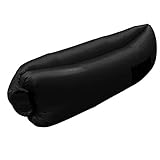 Ultraleichter tragbarer aufblasbarer Outdoor-Liegesack Lazy Air Sofa Schnell aufgeblasener Luftstuhl, ideal für Camping-Picknick-S