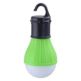 xiaohuangren Campinglampe 12V LED Camping Laterne Tragbare Wasserdicht Zeltlampe Laterne Mit Weißes Licht, ABS Glühbirne Notlicht Campinglicht Für Camping, Wandern, Jagen, Wandern, Ang