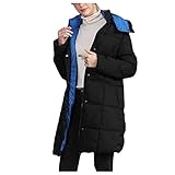 WWricotta Damen Daunenjacke Packable Quilted Coat Winddicht Steppjacke Wintermantel Daunenmantel Warme Jacke Mit Kapuze Tasche FüR Freizeit Sport R