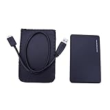 JUSTQIJUN 2.5inch USB 3.0. HD-Box HDD Externe Gehäuse for die Festplatte 2 TB 5. GBPS High Speed. USB3.0. Gehäuseetasche for Pc. Laptop (Color : A)