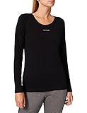 TOM TAILOR Damen Basic Logoprint T-Shirt, 14482 - Deep Black, M