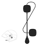 Motorradhelm Bluetooth 5.0 Headset, 12H Arbeiten Mit DSP Noise Cancelling und Auto Answer Funktion für Motorradfahren, Skifahren und Klettern(Freisprecheinrichtung/automatische Antwort/GPS)