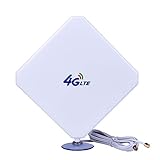 SMA 4G Hochleistungs LTE Antenna 35dBi WiFi Signal Booster Verstärker Modem Adapter Netzwerk Empfänger Antenne mit hoher Reichweite für Mobile Hotspots (SMA Stecker Male)