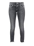 M.O.D. Damen Jeans Ellen - Skinny Fit - Grau - Florencia Grey W25-W34 89% Baumwolle Stretchjeans, Größe:29W / 32L, Farbvariante:Florencia Grey 3414