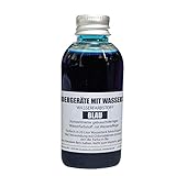 LevinQ Rudergerät Tankwasserfarbe Blau mit Handschuhe um Flecken ihre Haut zu verhindern fur Wasserrudergerätetanks wie Waterrower, Skandika, Hammer, First Degree, Fuel F