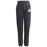 adidas Jungen B Bos Pant Hose, Carbon/Veruni/Weiß, 10 añ