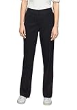 s.Oliver BLACK LABEL Damen Regular Fit: Straight Leg-Hose Navy 46.REG