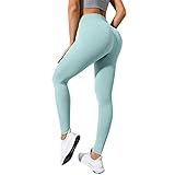 Damen Sport Yoga Hose Sporthose Anti Cellulite Damen Sporthose mit V förmige Taille - High Waist Sport Leggings für Freizeit & Sport Laufen Yog