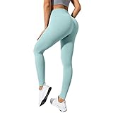 Damen Sport Yoga Hose Sporthose Anti Cellulite Damen Sporthose mit V förmige Taille - High Waist Sport Leggings für Freizeit & Sport Laufen Yog