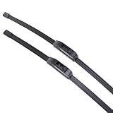 LHSM Scheibenwischer Auto Scheibenwischerblätter Für D-aihatsu Für M-ateria 2006 2007 2008 2009 2010 2011 2012 Auto Scheibenwischer Gummi Wischerblätter S
