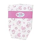 BABY Born 826508 Windeln für 43cm Puppe - Einfach für Kleine Hände, Kreatives Spiel fördert Empathie & Soziale Fähigkeiten, für Kleinkinder ab 3 Jahren - Inklusive 5 W