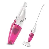 Lpiotyuxcq Staubsauger Putting A Handstaubsauger Hausstaubmilben und kleinere High-Power-Handstaubsauger Gerät, Staubsauger (Color : Red)