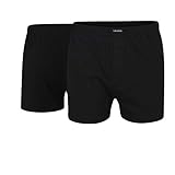 Ceceba Herren Boxershorts Shorts, 2er Pack, Schwarz (black 9000), Large (Herstellergröße: 6)