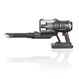 MAXXMEE Akku-Zyklon-Staubsauger | Beutelloser Hand- und Bodenstaubsauger mit automatischer Schmutzgraderkennung | Laufzeit bis zu 60 Minuten, Digitales Touch-Display, Verlängerbar bis 115cm [22,2 V]