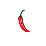 Weryffe Red Chilli Emaille Pin Badge Metall Brosche Pins Kochen Chef Brosche Schmuck Geschenk