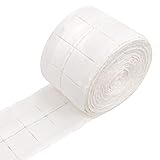 1 Rollen à 500 Stück Zelletten Cellulose Pads, Nagel Pads, Zelletten Pads, Zelletten 100% Fusselfreie Nageltücher Tücher, Fusselfreie Wischtücher Gel Remover Pads für Reinigen von Nagellack Verw