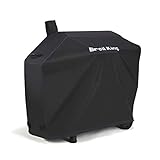 Broil King Premium Grill Cover-Fits Pellet and Regal Charcoal Offset 500 Models Grillabdeckung, schw