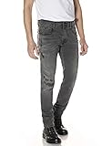 Replay Herren Anbass Hyperflex Re-Used Xlite Jeans, Grau (096 MEDIUM Grey), 30W / 32L