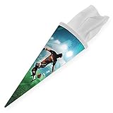 itenga Geschwister Schultüte Zuckertüte Fußball Fußballer mit Filzverschluss Schule Einschulung Schulanfang 35