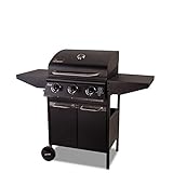 ACTIVA Gasgrill Alabama 3 Brenner je 3,2 KW (9,6 KW) Grillwagen Gas Grill BBQ Barbeque G