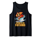 Stier Bitcoin bullisch is the future Krypto BTC 100k Aktien Tank Top