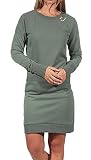 Ragwear Damen Kleid MENITA Organic 2121-20036 Olive 5031 Khaki, Größe:S