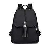 Mignon84Cook Damen-Rucksack, klein, Nylon, Schw