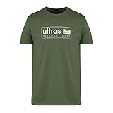 Weekend Offender T-Shirt Ultras International Casuals Grün, grün, Larg