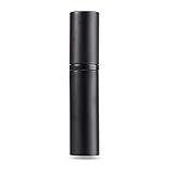 AsaNana Parfümzerstäuber nachfüllbar, Befülltechnik ohne Trichter leer Parfüm Zerstäuber Sprühflasche für Reise Handtasche unterwegs - 5ml (Black)