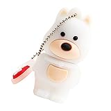 MERIGLARE Süße Hundeform USB 2.0 Speicher Externer Aufbewahrungsstock Flash Laufwerk U Diskette - 128M