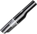 dtkmkj 5500PA 120W Tragbarer kabelloser Autostaubsauger Handstaubsauger Wiederaufladbarer kabelloser Mini-Staubfänger für das Auto zu H