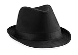 Beechfield - Borsalino, BB630 BLK L/XL, Schwarz, BB630 BLK L/XL