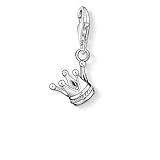 Thomas Sabo Damen-Charm-Anhänger Krone Charm Club 925 Sterling Silber 0887-001-12