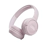 JBL Tune 510BT – Bluetooth Over-Ear Kopfhörer in Rosa – Faltbare Headphones mit Freisprechfunktion – Kompatibel mit Sprachassistenten – Lange Laufzeit von bis zu 40 S