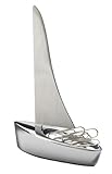 REFLECTS Büroklammernhalter Brieföffner magnetisch Segelschiff Briefbeschwerer M