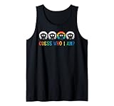 Guess Who I Am? Schaf Regenbogen LGBT Lustig Tank Top