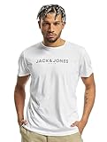 JACK & JONES Herren T-Shirts Jprblabooster weiß 2XL