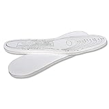 EIN Paar/Set Männer Frauen Memory Foam Schuhpolster Einlegesohlen Universal Antibakterielle Fußpflege Schmerzlindernde Kissen Pad Einlegesohlen - Weiß