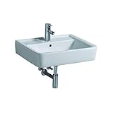 Keramag Renova Nr.1 Plan Waschtisch 600x480 mm mit Hahnloch und Überlauf KeraT