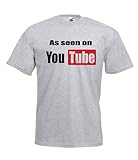 Seen on You Tube Funny Funny Custom T-Shirt Gift Birthday Christmas.png