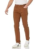 Amazon Essentials Slim-Fit Stretch Jeans, Dunkles Khaki, 36W / 30L