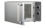 KHG - Mikrowelle MW-20.1GSS mit 900 W Grill Funktion, 700 W, 5 Leistungsstufen, 20 L, Spiegelglastür, Energie Efetion, Kindersicherung & super einfach zu b