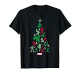 Marvel Avengers and Guardians of the Galaxy Holiday T-S