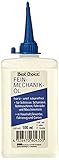 100 ml Flasche Feinmechaniköl Nähmaschinenöl Universalöl - Hohe Viskosität - Harzt nicht & geruchsneutral - Ideal für feinmechanische Komponenten, Scharniere, Türen, Fenster, Elektro-R