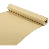 Packpapier-Rolle von Juvale - Kraftpapier-Rolle als Verpackungspapier, Geschenkverpackung, für Bastelarbeiten, zum Versand - Braun - 30,5 cm breit, 30,5 m lang