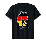 Deutschland Germany Biathlon Shirt für Fans an der Loip