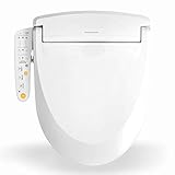 CESULIS Smart Toilettensitz, Intelligente Toilettensitz,Bidet elektrisches Digital Intelligent Heizung WC-Sitz,selbstreinigende Düse D